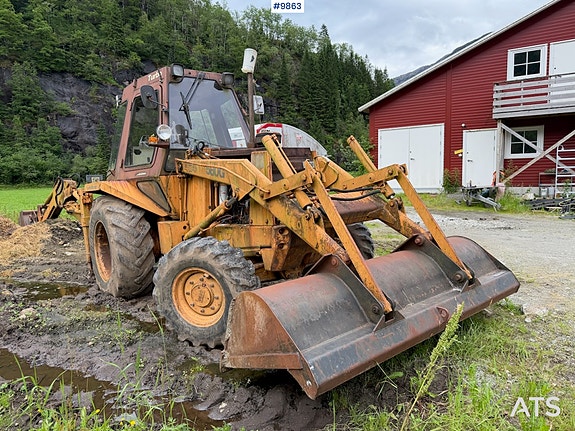 Case 580G Traktorgraver 2 of 5