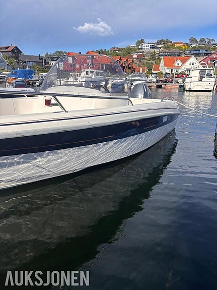 2007 Yamarin 56Sc Med Yamaha 100HK og opplagshenger 2 of 5