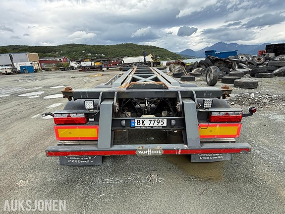 Van Hool Containerhenger med tipp 3 of 5