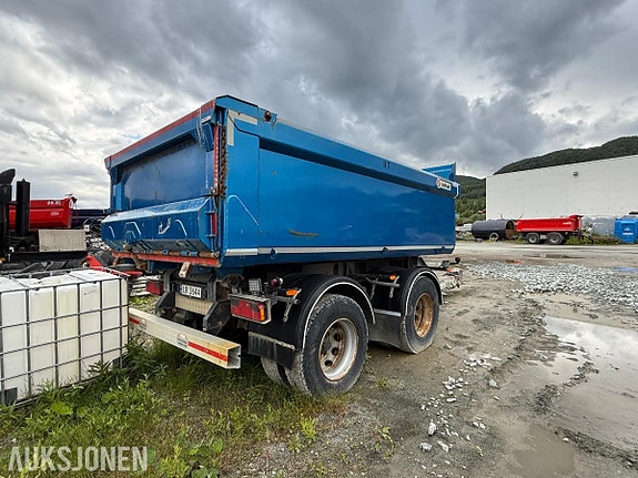Istrail 2 akslet dumperkjerre 3 of 5