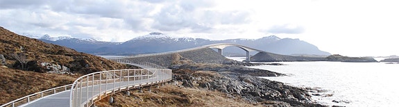Foto fra Svevestien ved Atlanterhavsveien.
Foto Jan Helge Birkelund