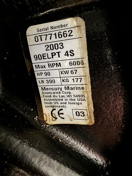 Mercury 90 med delemotor 3 of 5