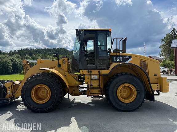 Cat 950H Hjullaster, ca. 9 988 t, Loadrite, kjettinger, redskap 2 of 5
