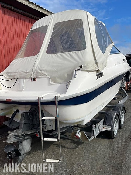 2004 BÅT - 22 fot Nor-Dan 660DC med MerCruiser 120HK 5 of 5