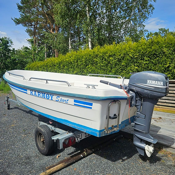 Karmøy Sport jolle m/Yamaha 9.9 hk – 2003 2 of 5