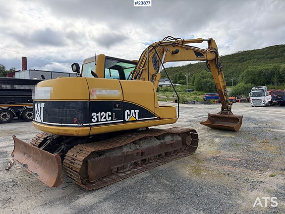 Caterpillar 312C gravemaskin m/ to skuffer 6 of 30