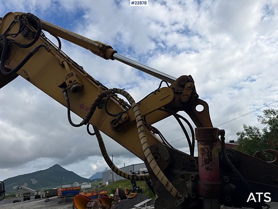 Caterpillar M313C hjulgraver m/ 2 skuffer og rototilt. SE VIDEO 7 of 30
