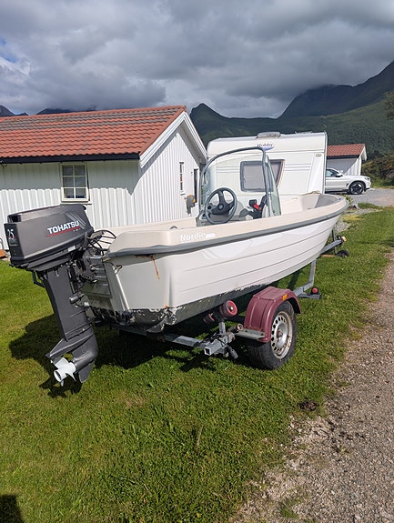 Terhi 6020 med båthenger og ekkolodd. 4 of 5