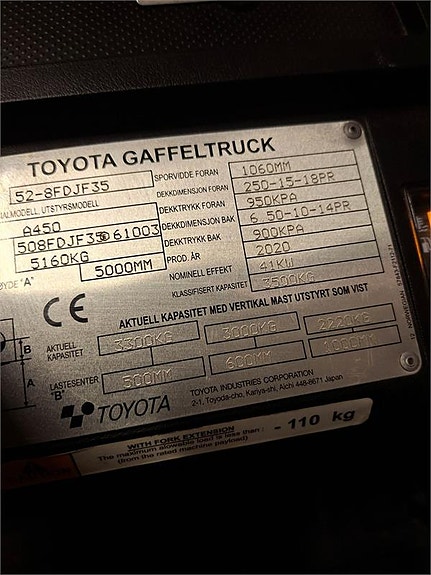Toyota 52-8FDJF35 4 of 4