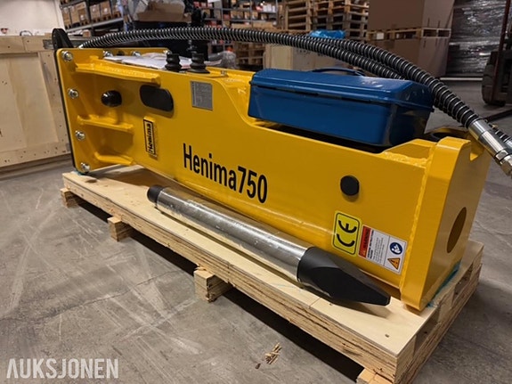 Andre NY HENIMA PIGGHAMMER TIL 6-9 TONNS GRAVEMASKIN S50 M/GARANTI ****INGEN MINSTEPRIS**** 5 of 5