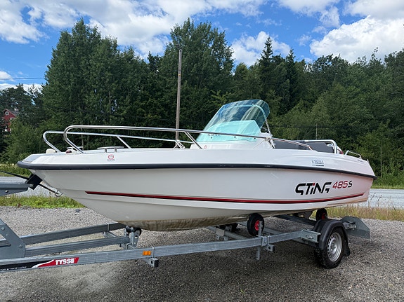 Sting 485S m/Evinrude 60 & Henger 2 of 5