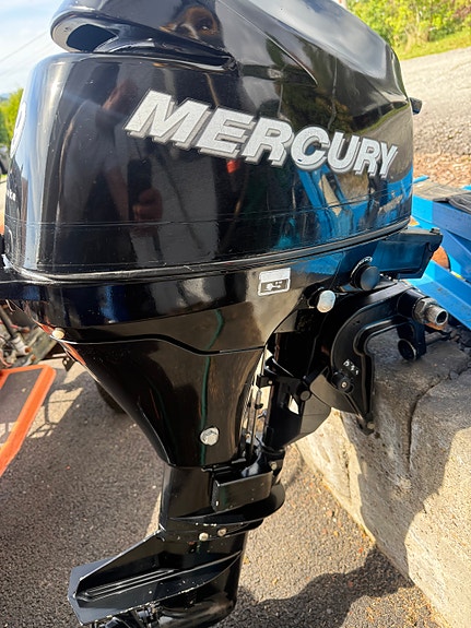 Mercury 9.9 4-takt. Kort stamme. Kontrollboks. 2 of 5