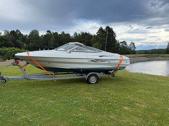 SE HER-2007 MARIHA SX18 M/MERCRUSIER 135 HK-KUN 122 TIMER-HENGER FØLGER MED 2 of 5