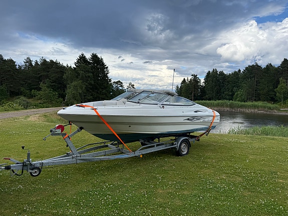 SE HER-2007 MARIHA SX18 M/MERCRUSIER 135 HK-KUN 122 TIMER-HENGER FØLGER MED 3 of 5