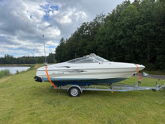 SE HER-2007 MARIHA SX18 M/MERCRUSIER 135 HK-KUN 122 TIMER-HENGER FØLGER MED 4 of 5