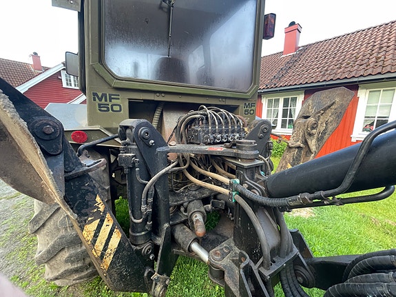 Massey Ferguson MF 50 m/ Hymas 44 Traktorgraver 5 of 5