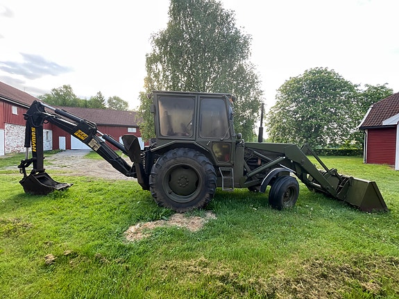 Massey Ferguson MF 50 m/ Hymas 44 Traktorgraver 3 of 5
