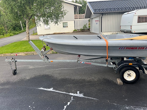 Pioner 325 med Gaupen båthenger  klar til bruk 2 of 5