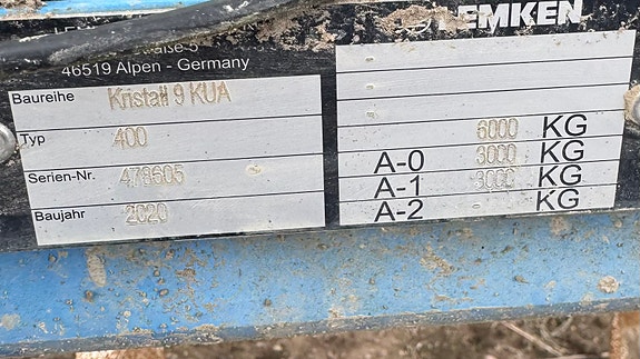 Lemken Kristall 9 KUA 4m 2 of 4