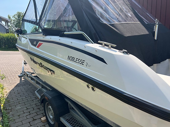 Fin Nordkapp 605 Noblesse Evinrude 150 Hk H.O G2 2018 modell 10 of 14