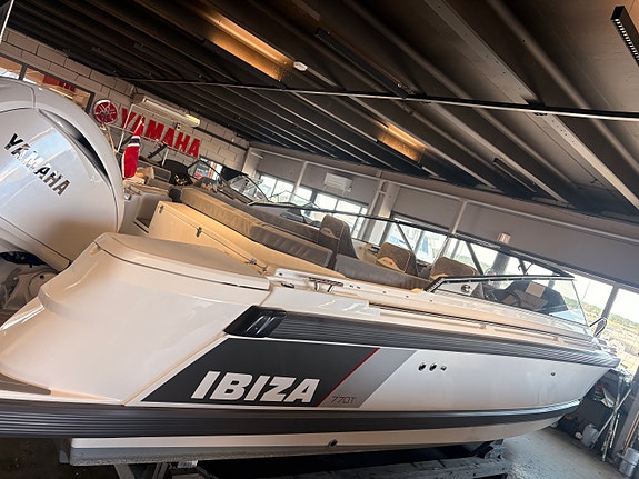Ibiza 770 Touring – Yamaha 300 HK V6 (kun 17 timer) – Meget godt utstyrt 2 of 5