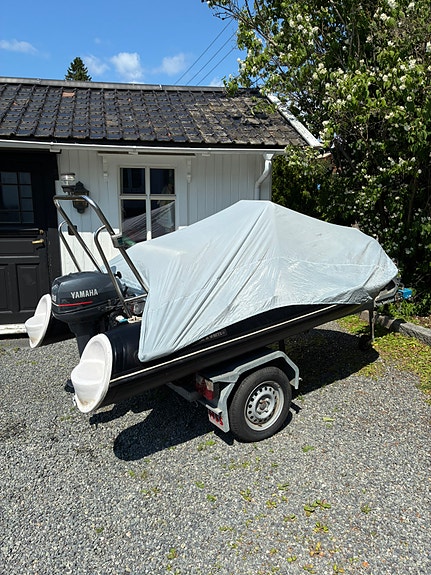 Perfekt Båtpakke til sommerferien.Smart Rib m/9,9hk og reg båthenger 2 of 5
