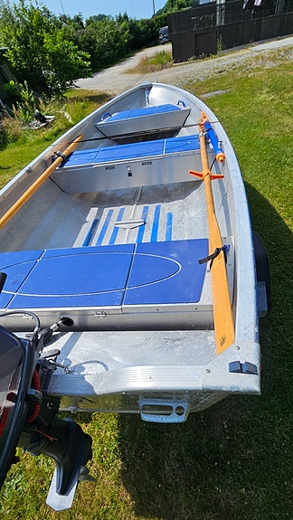 Linder 440 Fishing med Yamaha 5 hk - Aluminiumsbåt 4 of 5