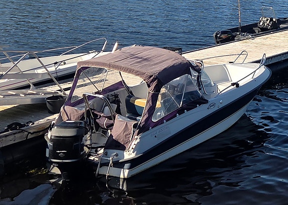 Askeladden 525 Excel Mercury 90hk Optimax Garmin kartplotter henger kalesje 2 of 5