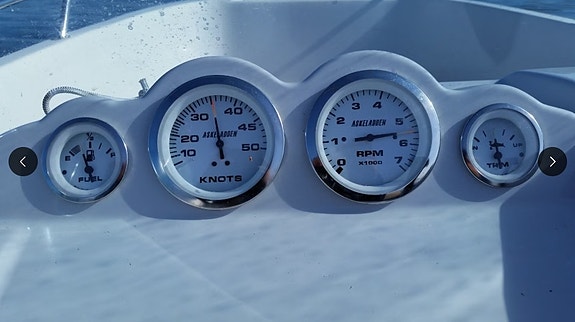 Askeladden 525 Excel Mercury 90hk Optimax Garmin kartplotter henger kalesje 4 of 5