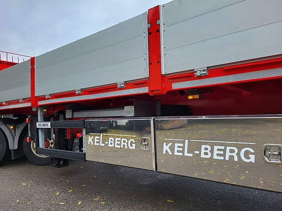 Kel-Berg D530V Åpen trailer Delbelastning 27 tonn 10 of 11