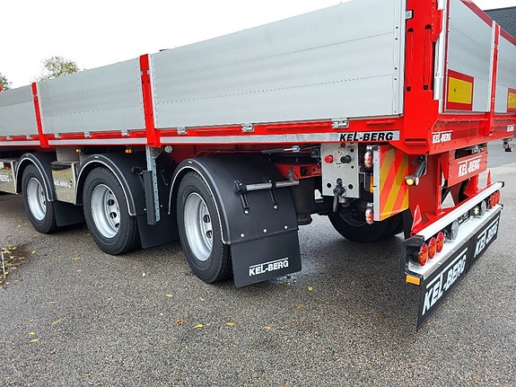 Kel-Berg D530V Åpen trailer Delbelastning 27 tonn 7 of 11