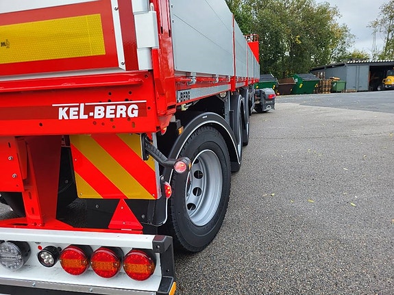 Kel-Berg D530V Åpen trailer Delbelastning 27 tonn 9 of 11