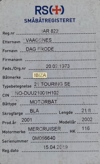 Ibiza 21 Touring til salgs 22 of 22