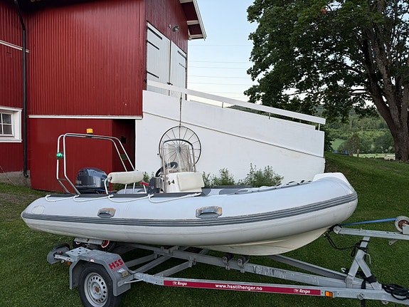 15 fot Rib med 40 HK Yamaha og Respo båthenger 2 of 5