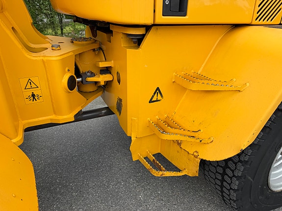 Volvo L45B 35km/h versjon med hydraulisk pallegaffel og skuffe. 30 of 30