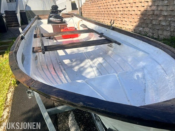 1970 Rana Plast med 20hk Mercury motor og båthenger 2 of 5