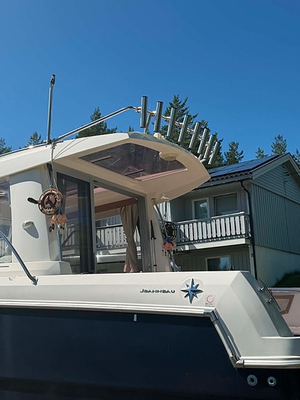 Velutstyrt turbåt/trollingbåt med Svela B18X båthenger 3 of 5