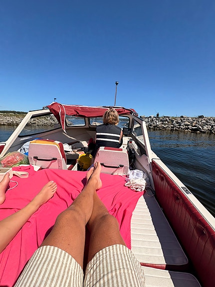 Praktisk daycruiser leies ut (Leier også ut Rana 17, 10 hk) 9 of 12