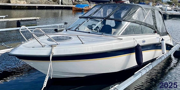 Praktisk daycruiser leies ut (Leier også ut Rana 17, 10 hk) 3 of 5