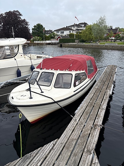 Praktisk daycruiser leies ut (Leier også ut Rana 17, 10 hk) 11 of 12