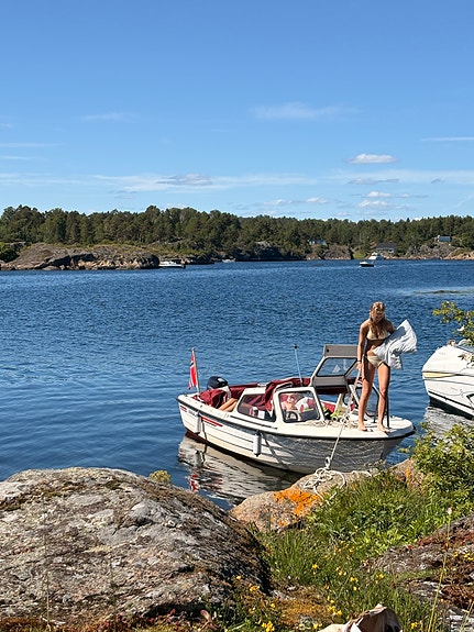 Praktisk daycruiser leies ut (Leier også ut Rana 17, 10 hk) 8 of 12