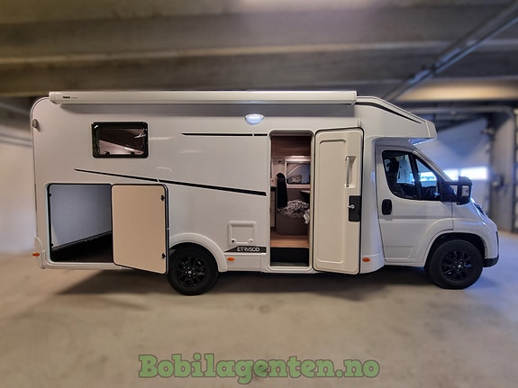 Etrusco T 6.9 SB Hymer/ NYBIL / Solcelle / Ryggekamera / Markise / Lettmetallfelger / Stor gjennomgående garasje / Skyroof / Gassalarm ++ 2 of 30