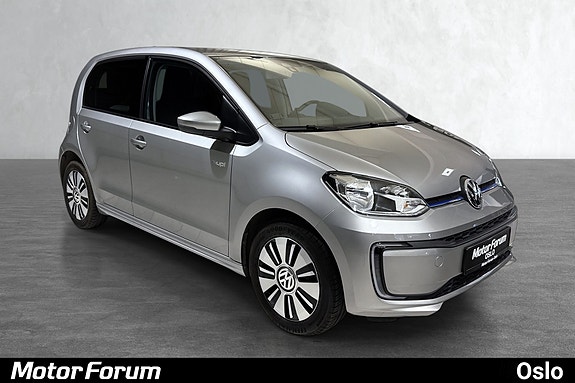 Moderne front med dynamiske felger og komfortabel eldrift.