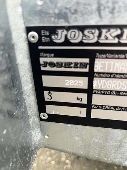 Joskin BETIMAX RDS 6000 2025, kr 277 000,-