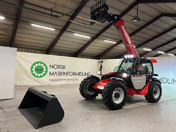 Manitou MT 733 #SKUFFE# PALLEGAFFEL #TAR INNBYTTE # 2 of 19