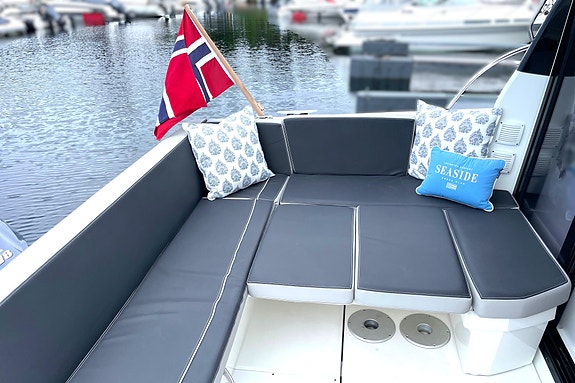 NY PRIS! Jeanneau Merry Fisher 895: Komplett utstyrt familieturbåt - GI BUD 21 of 30