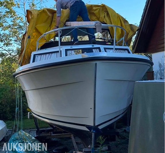 Båt - Tresfjord 28 fot med innenbords Perkins 4.108, 49 HK 5 of 5