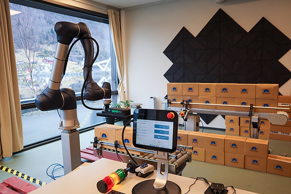 Laben hvor vi har 3 roboter