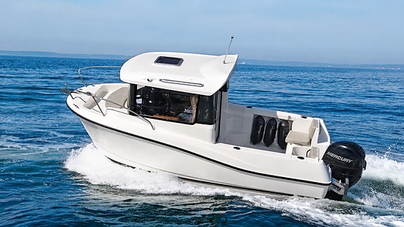 Quicksilver 555 Pilothouse M/Mercury 80/ Lavt timetall/ Frakt og finansiering !! 4 of 5