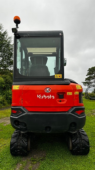 Kubota KX027-4 kun 1653 timer 4 of 5
